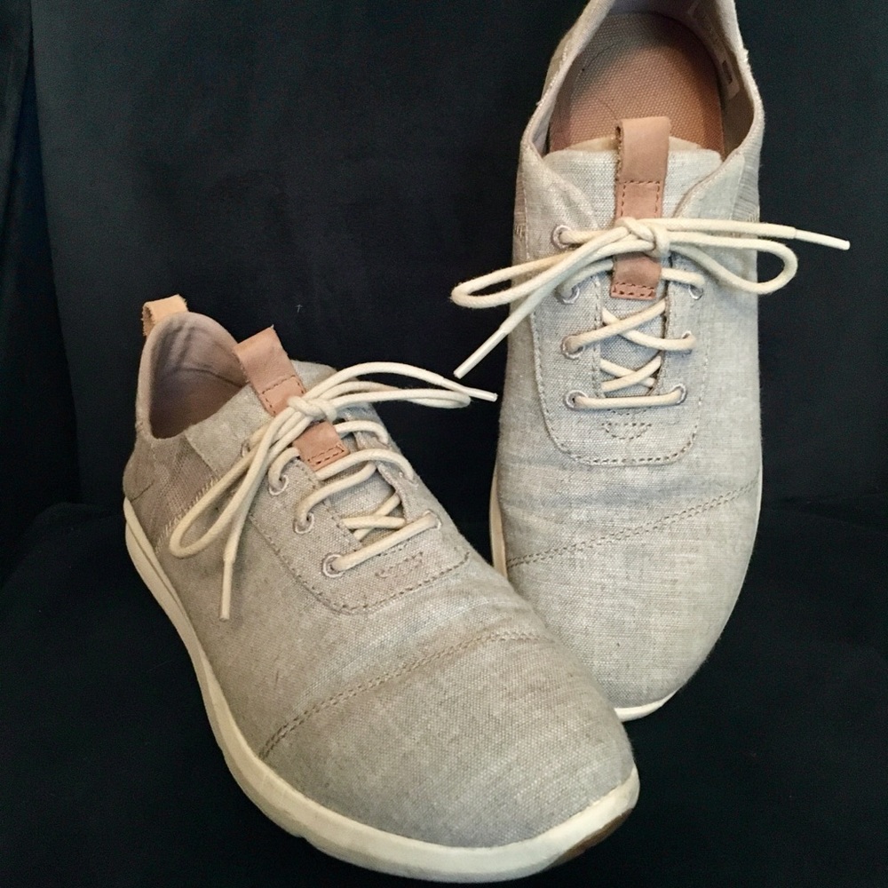 TOMS Drizzle Grey Chambray Mix WM Cabrillo Sneaker